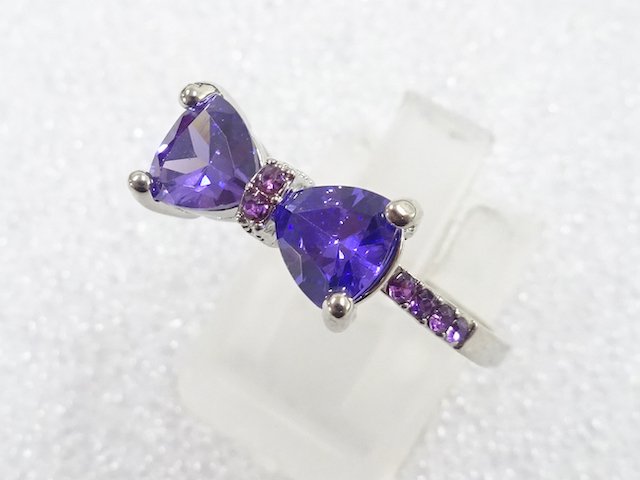 色石　指輪(20.5号)